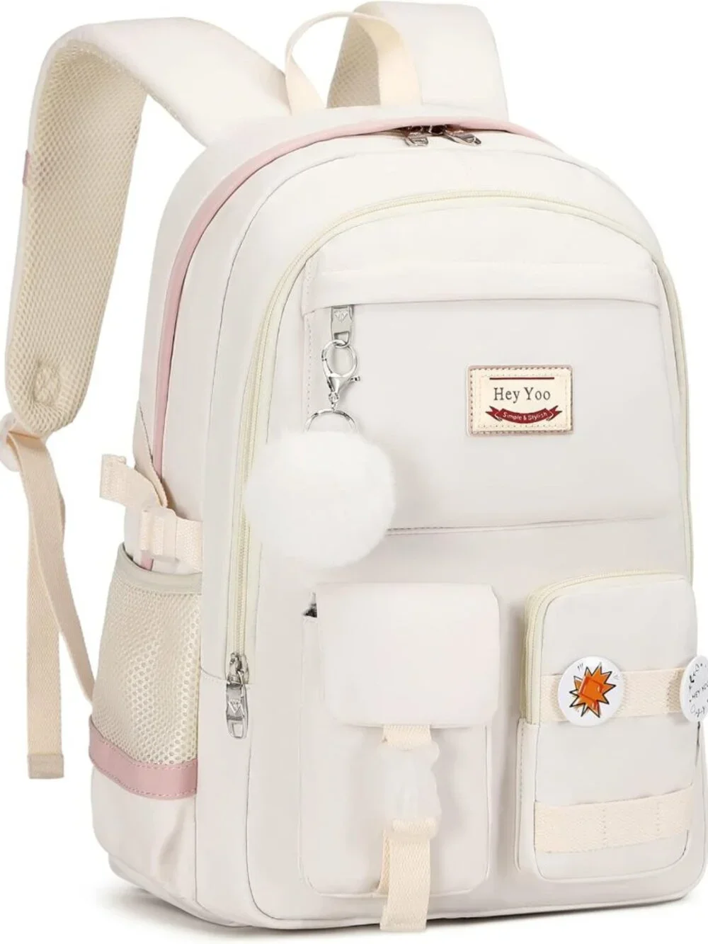 Cute Girls' Backpack - Stylish School Bag for Teens, College & Elementary
